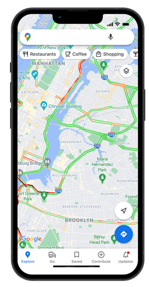 google maps content image